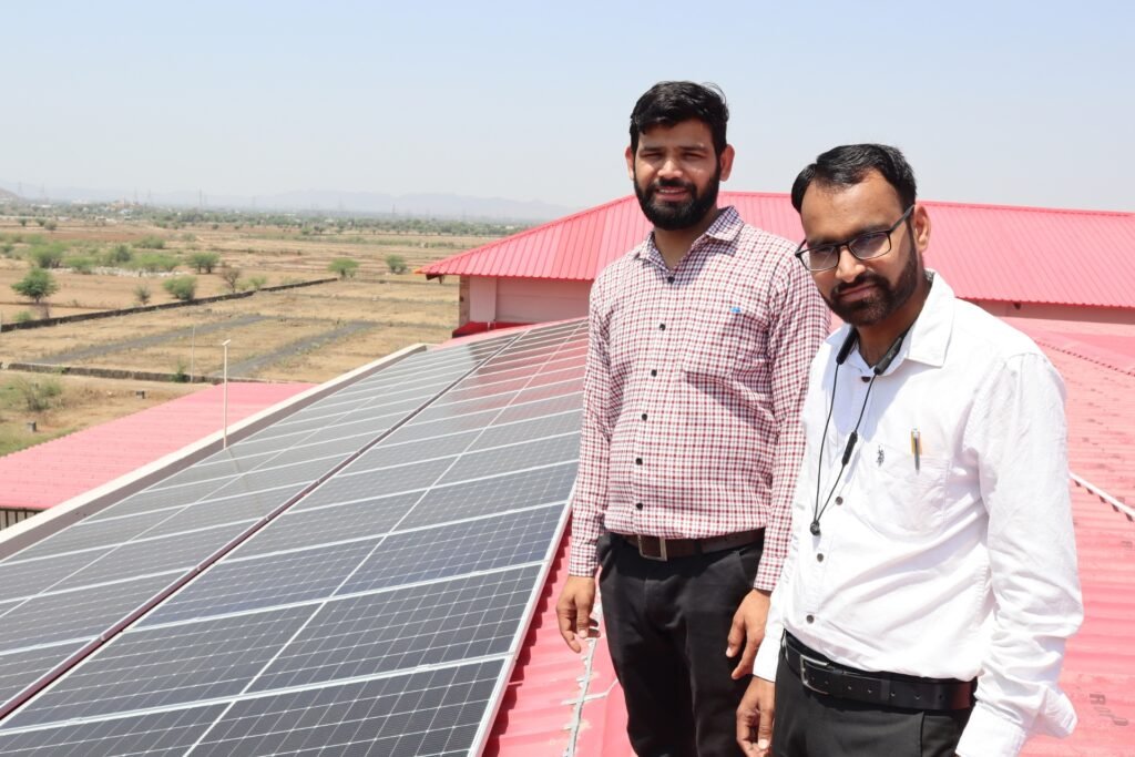 50 kW rooftop solar installation at St. Paul’s School, Kishangarh, Ajmer – by GreatSun Power Pvt. Ltd.