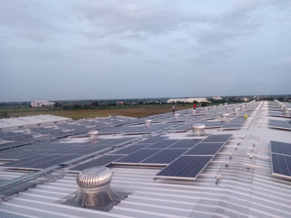 Solar panels installed at Prakash Marble facility in Rajasthan